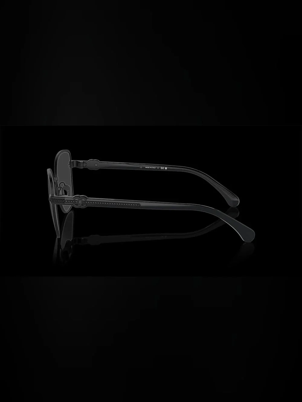 BNIB! Chanel Butterfly Eyeglasses SO Black CC Metal COMES WITH COA MSRP$700